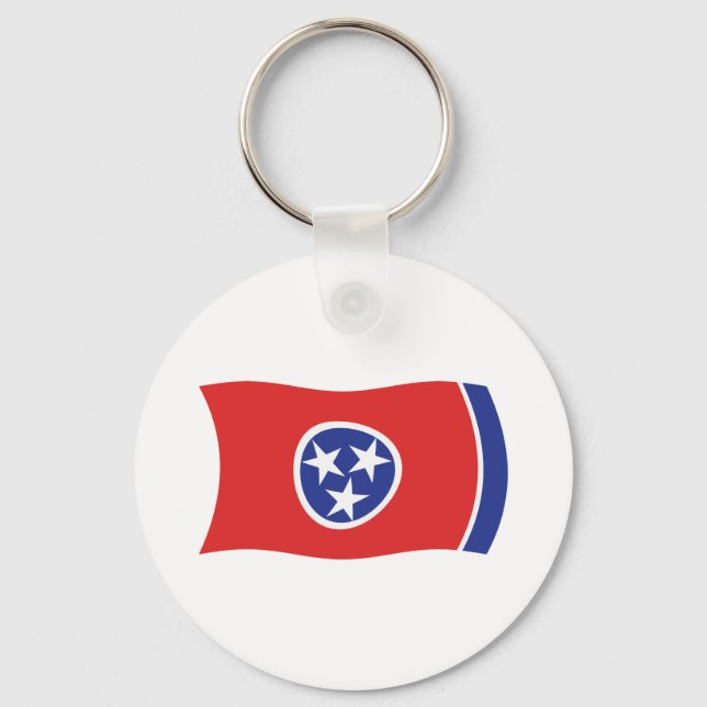Tennessee Flag Keychain (Front)