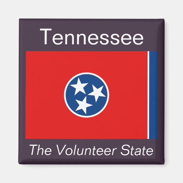 Tennessee Flag Magnet (Front)