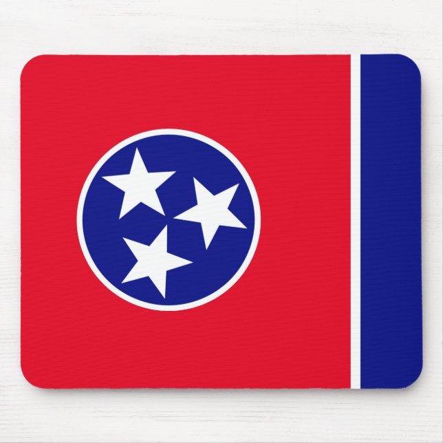Tennessee flag mouse pad (Front)