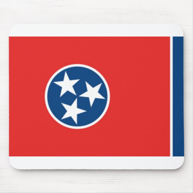 Tennessee flag mouse pad (Front)
