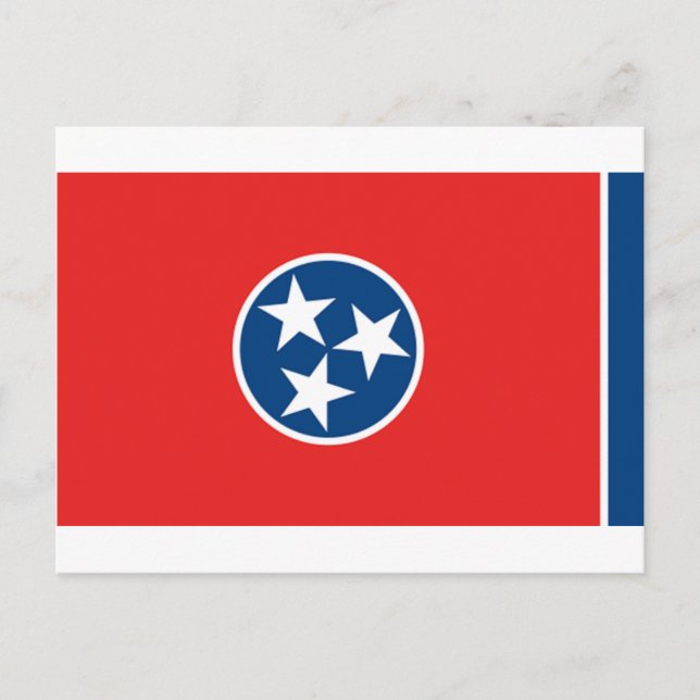 Tennessee Flag Postcard (Front)