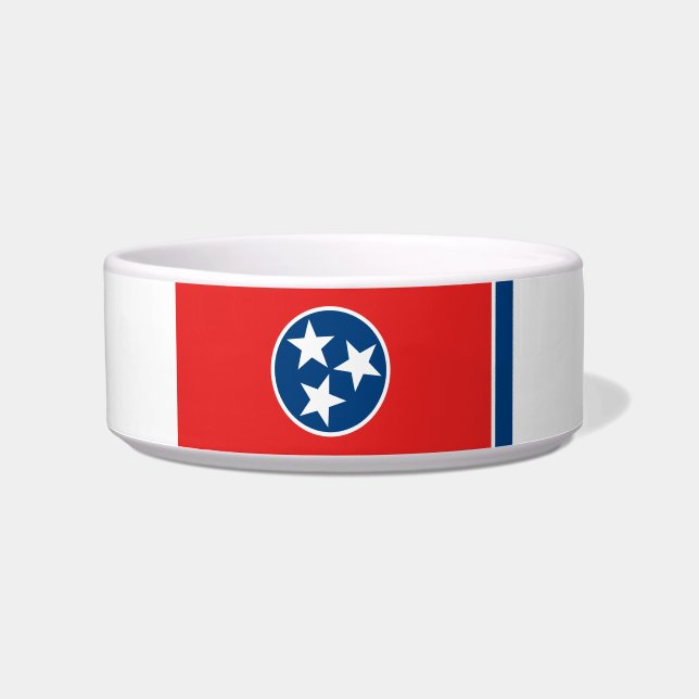 Tennessee flag-seal bowl (Front)