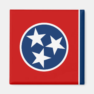 Tennessee flag & Tennessee, USA holiday/sports Magnet