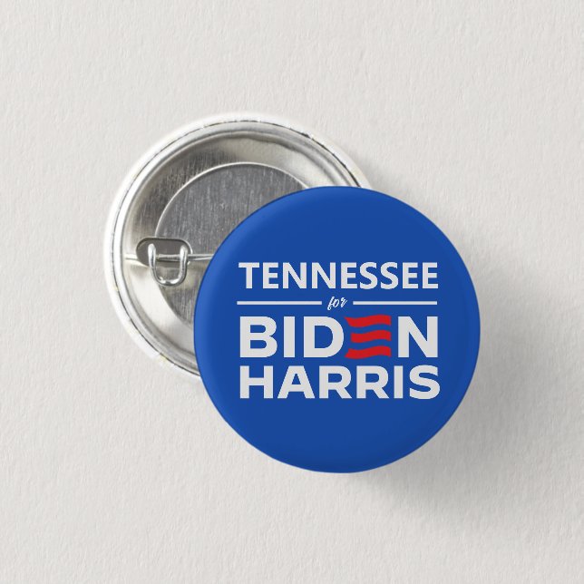 Tennessee for Biden Harris 3 Cm Round Badge (Front & Back)