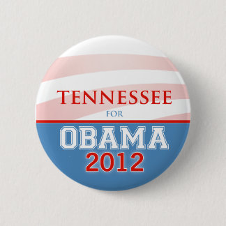 TENNESSEE for Obama 2012 6 Cm Round Badge