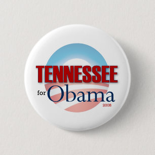 TENNESSEE for Obama 6 Cm Round Badge