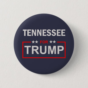 Tennessee for Trump 6 Cm Round Badge