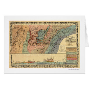 Tennessee Geological Map 1866