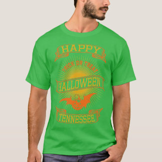 Tennessee Happy Halloween Vintage Style T-Shirt
