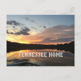 TENNESSEE HOME lake photograph | Postcard