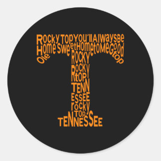 Tennessee Home Sweet Home Tennessee Sport Classic Round Sticker