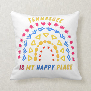 Tennessee is my happy place cushion