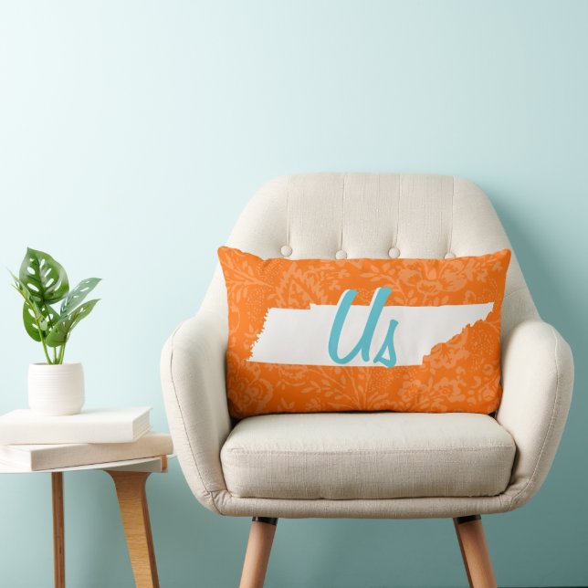 Tennessee Is Your State together "us" Lumbar Cushion (Chair)