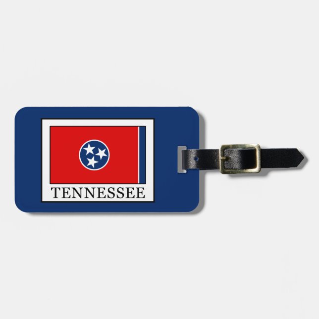Tennessee Luggage Tag (Front Horizontal)