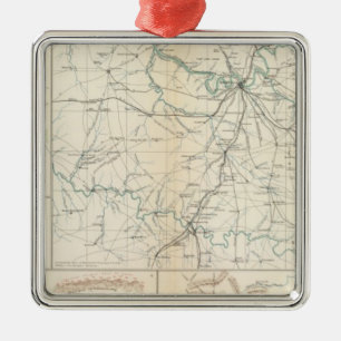 Tennessee Metal Tree Decoration