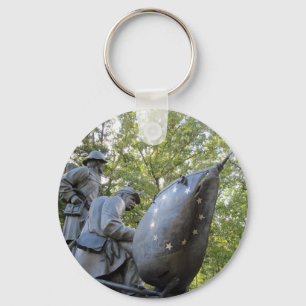 Tennessee Monument Shiloh National Military Park Key Ring