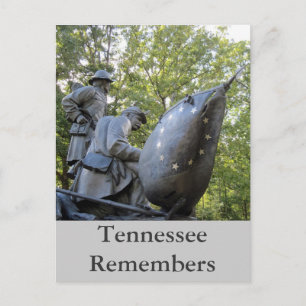 Tennessee Monument Shiloh National Military Park Postcard