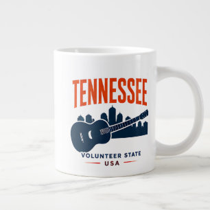 Tennessee Music Heritage Large Coffee Mug