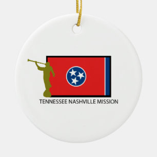 TENNESSEE NASHVILLE MISSION LDS CTR CERAMIC TREE DECORATION