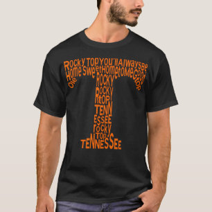 Tennessee Orange Blooded Rocky Top Tn Varsity Styl