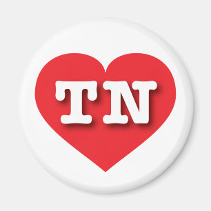 Tennessee Red Heart - Big Love Magnet