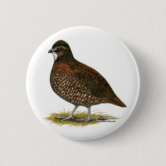 Tennessee Red Quail 6 Cm Round Badge