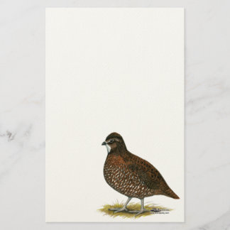 Tennessee Red Quail Stationery