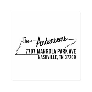 Tennessee Return Address Stamp Self-Inking
