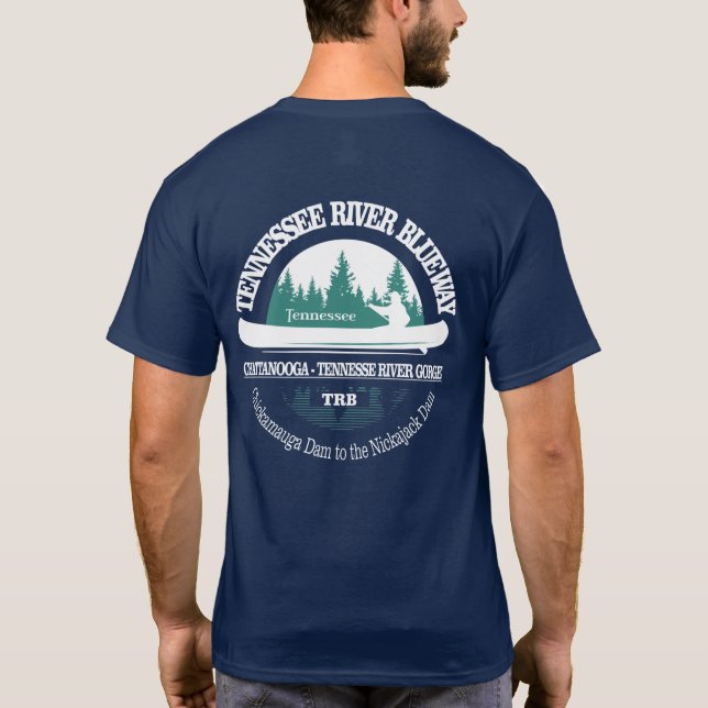 Tennessee River Blueway (CT) T-Shirt (Back)