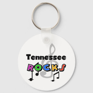 Tennessee Rocks Key Ring