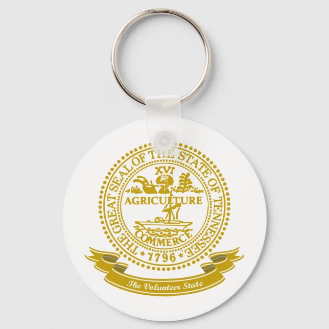 Tennessee Seal Key Ring (Front)