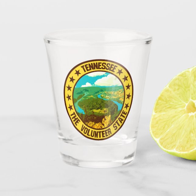 Tennessee                                          shot glass (Front)