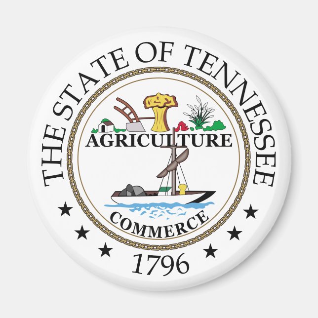 Tennessee sign magnet (Front)