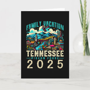 Tennessee Smoky Mountains Family Vacation 2025 Pig Card