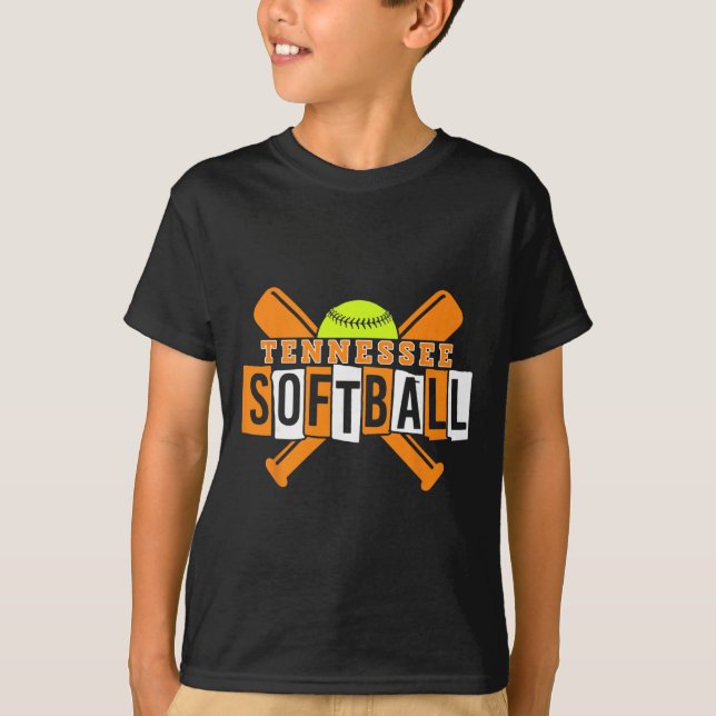 Tennessee Softll _5  T-Shirt (Front)