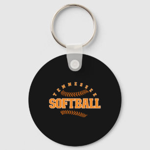 Tennessee Softll Vintage Mens Kids Team Retro Soft Key Ring