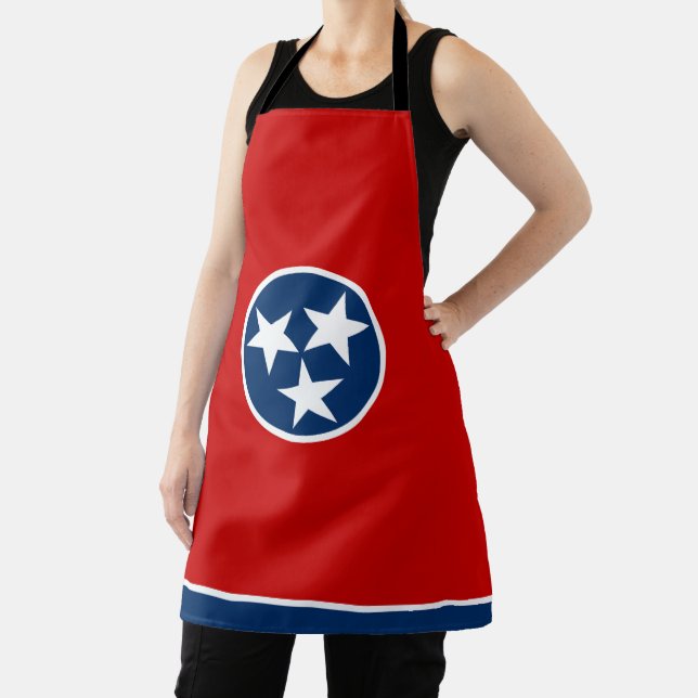 Tennessee State Flag Apron (Insitu)