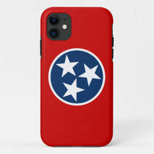 Tennessee State Flag Blue White Stars Case-Mate iPhone Case
