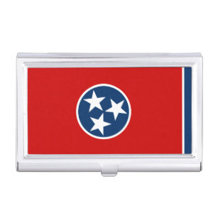 Tennessee State Flag Business Card Holder