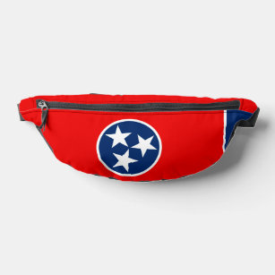 Tennessee State Flag Design Bum Bags