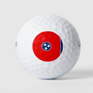 Tennessee State Flag Design Golf Balls