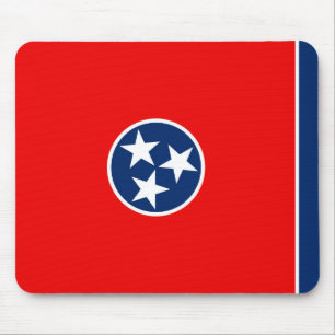 Tennessee State Flag Design Mouse Pad