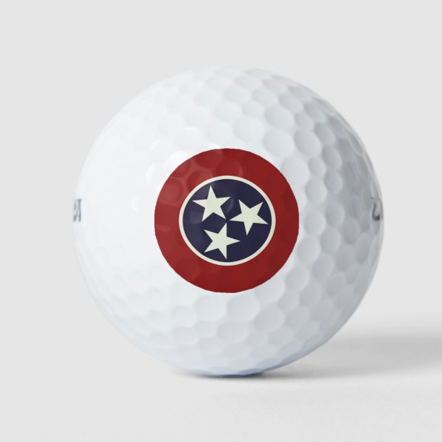 Tennessee state flag golf balls (Front)