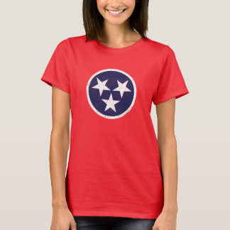 Tennessee State Flag Grunge Nashville Love T-Shirt