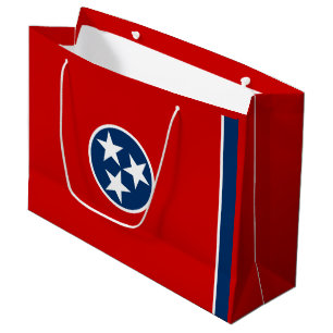 Tennessee State Flag Large Gift Bag