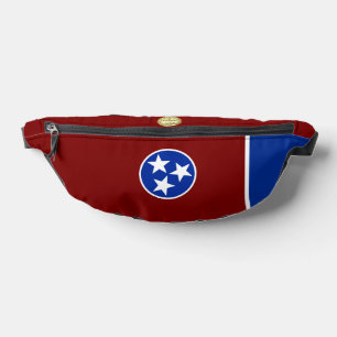 Tennessee State flag-Seal Bum Bags