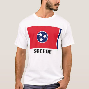 Tennessee State Flag, SECEDE T-Shirt