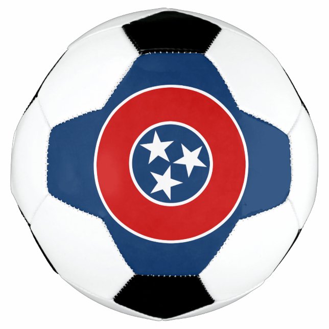 Tennessee State Flag Soccer Ball (Front)
