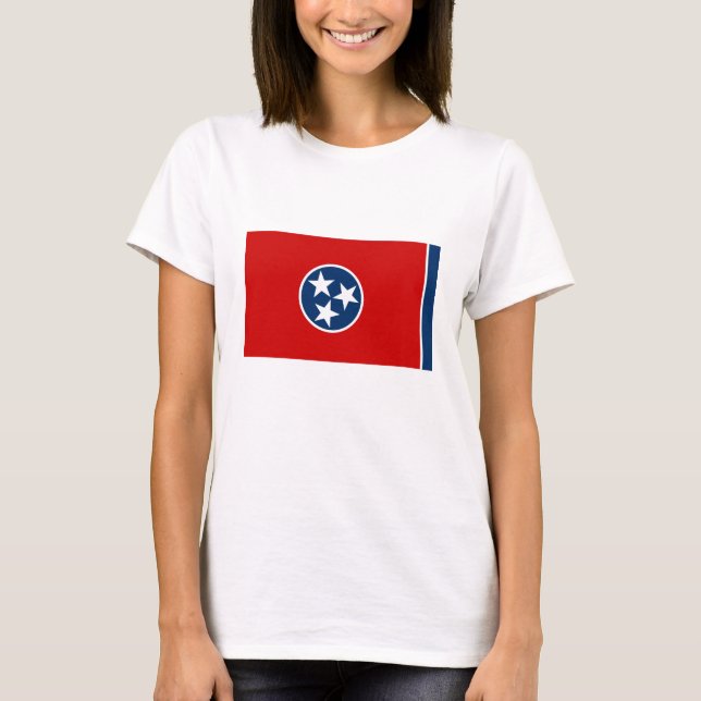 Tennessee State Flag T-Shirt (Front)