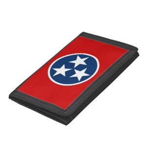 Tennessee State Flag Trifold Wallet